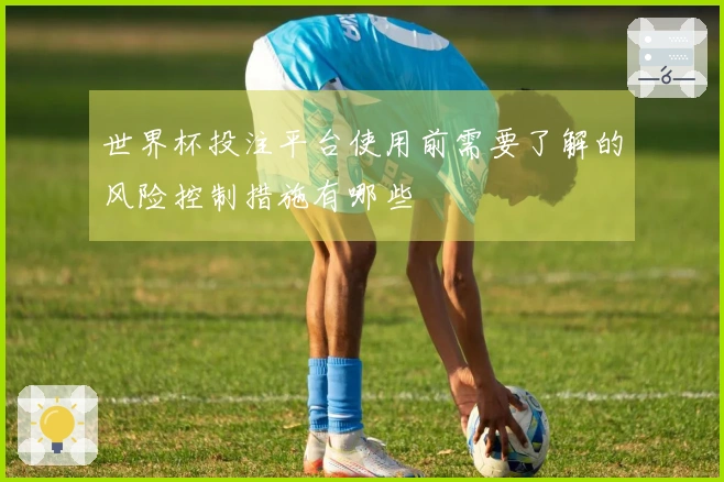 世界杯投注平台使用前需要了解的风险控制措施有哪些